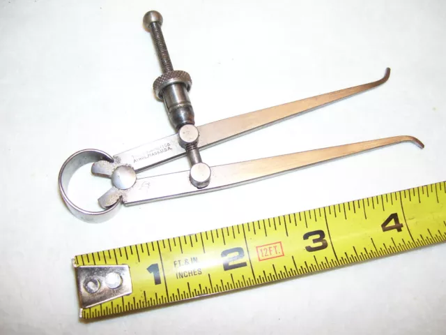 Inside Calipers, Vintage Starrett Inside Calipers , opens to 4-1/2"
