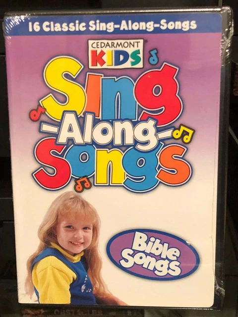 SING ALONG SONGS BIBLE Songs DVD Cedarmont Kids 16 Classic Songs sing-along-songs-bible-songs-dvd-cedarmont-kids-16-classic-songs
