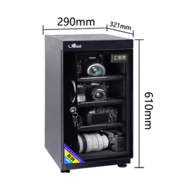 50L Lens Camera Equipment Storage Digital Electronic Dehumidify Dry Cabinet Box 3