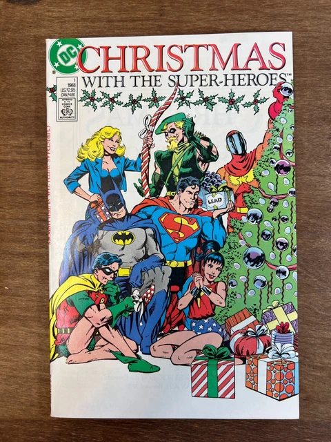 Christmas with the Super-Heroes #1 1st Print DC Comics 1988