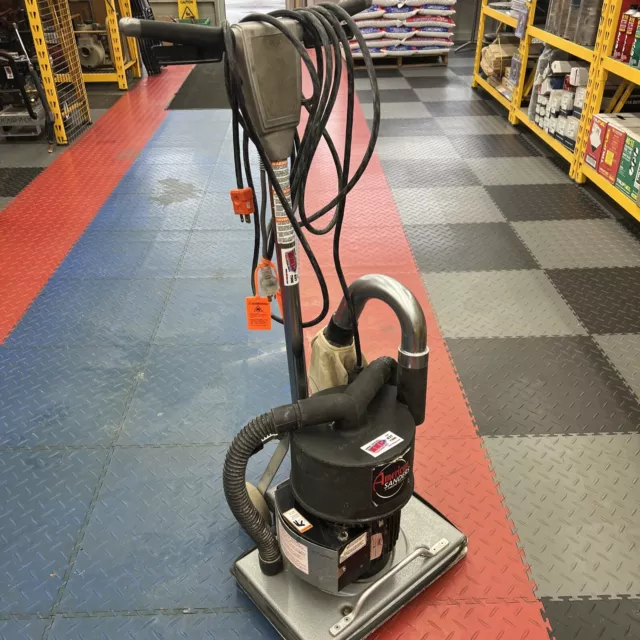 American Sanders Clarke OBS-18DC USED Orbital Square Buff Floor Sander Polish