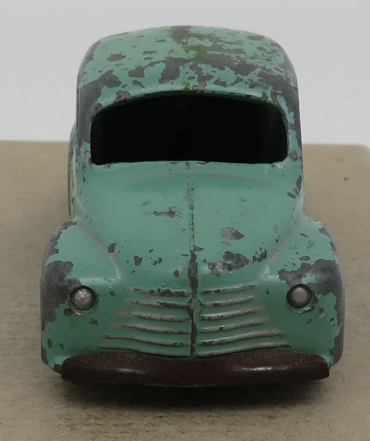 Miniature CIJ Renault 4CV 1949 – Échelle 1/45, Métal Zamak Vert, Fabrication Française