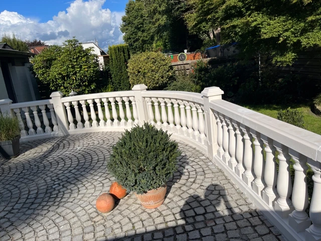 Miniatura Ringhiera Per Casa Delle Bambole – Veranda Tornita Scala 1:12, 3 Pollici!