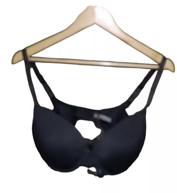 MATALAN WIRED AND Lightly Padded Black Bra Size 38DD BNWOT £3.68