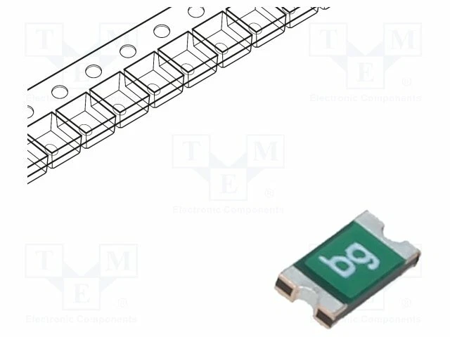 Sécurité: Ptc Polymère Geh : 1206 Imax: 40A 250mA 0ZCJ 0ZCJ0025AF2E Smd-Polymer