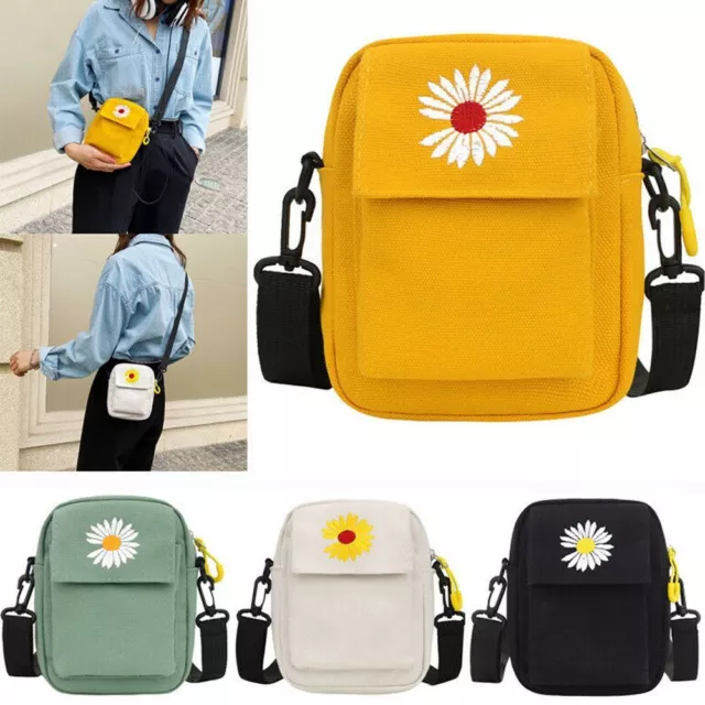 Women Ladies Canvas Outdoor Handbags Casual Tote Shoulder Bags Messenger Bag