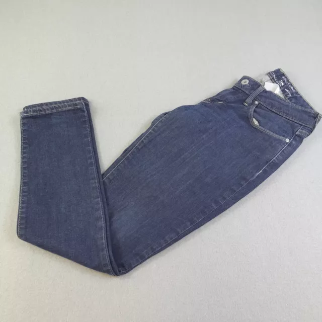 LEVI'S Bold Curve Womens Jeans Stretch Low Rise W28 L30 Blue Skinny