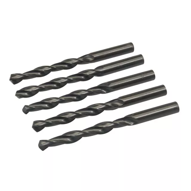 Silverline - Mèches métriques acier rapide HSS-R, 5 pcs