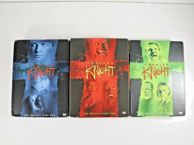 Forever Knight - The Trilogy Complete Series Parts 1-2-3 [DVD, 16 Disc Set]