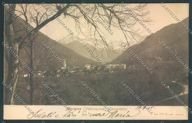 Lecco Margno cartolina LQ4802