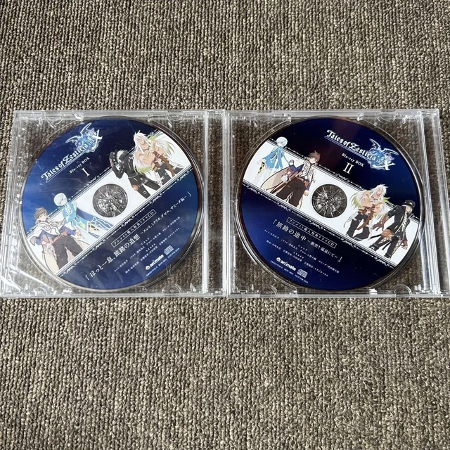 CD TALES OF Zestiria the X Blu ray BOX I II 2 Discs Animate