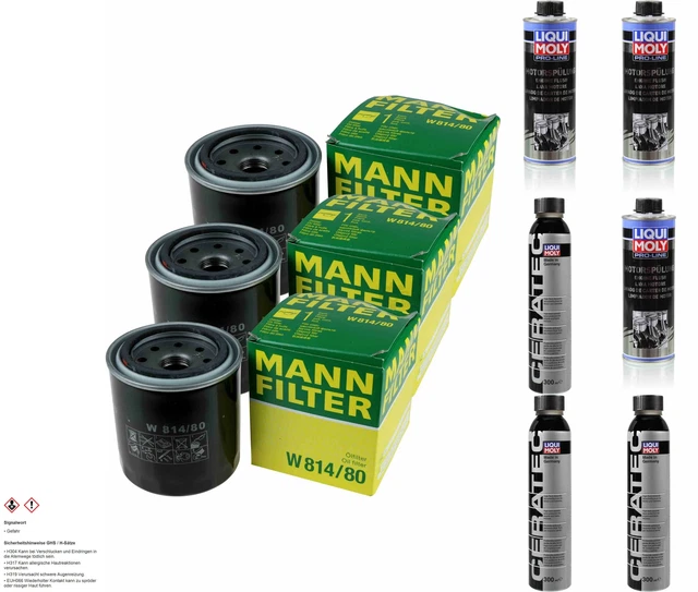 MANN-FILTER W 814/80 Ölfilter - Für Pkw + Transporter