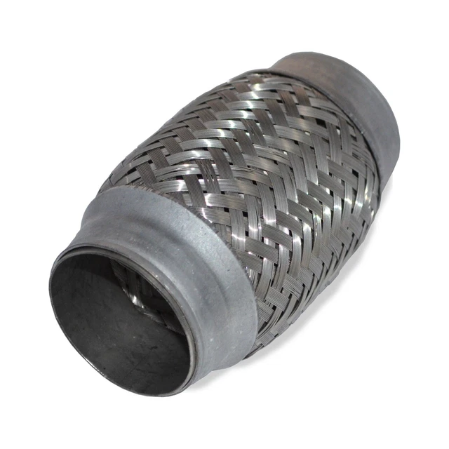 Tuyau Flexible D'échappement En Acier Inoxydable 50x100/208 Mm - Connecteur Universel