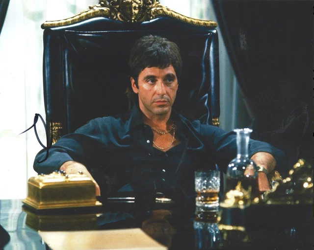 Photo Scarface Al Pacino 8x10 – Réimpression Encadrable, Neuve