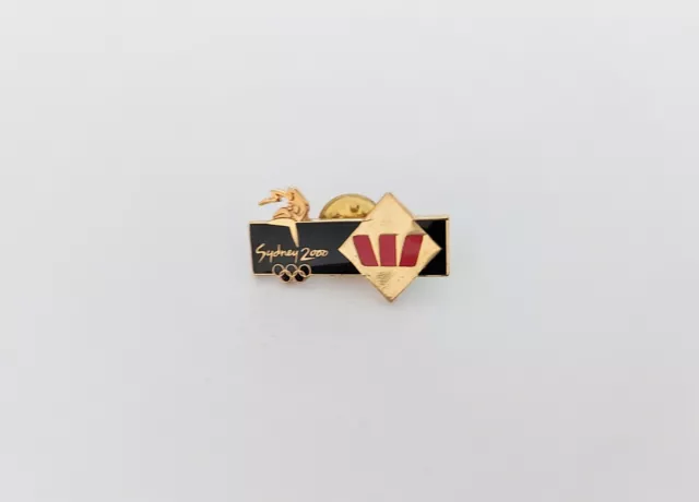 Westpac, Sydney 2000 Olympic Games - Souvenir Hat Badge/Lapel Pin