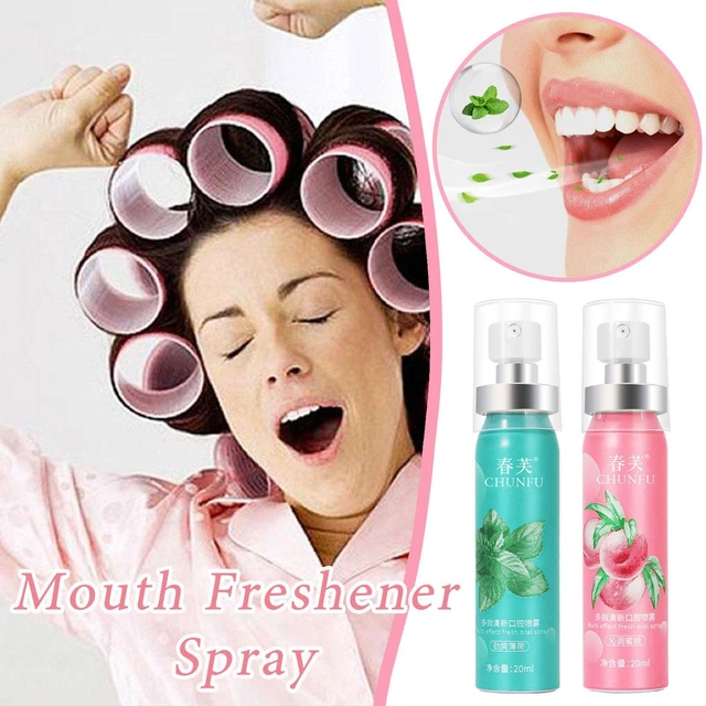 Fruity Breath Refreshing Spray Bad Breath Freshener New 20ml Mouth Spray O5B5