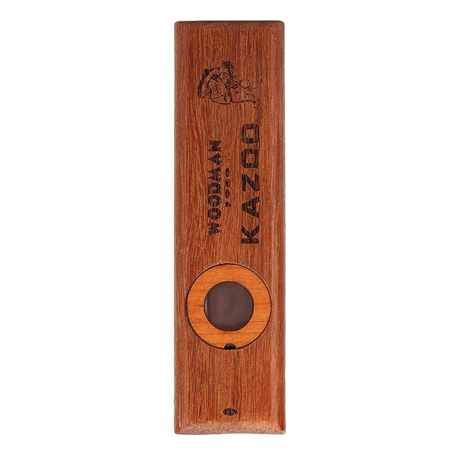 Vintage Wooden Kazoo Ukulele Guitar Partner Easy To Learn Musical BT0