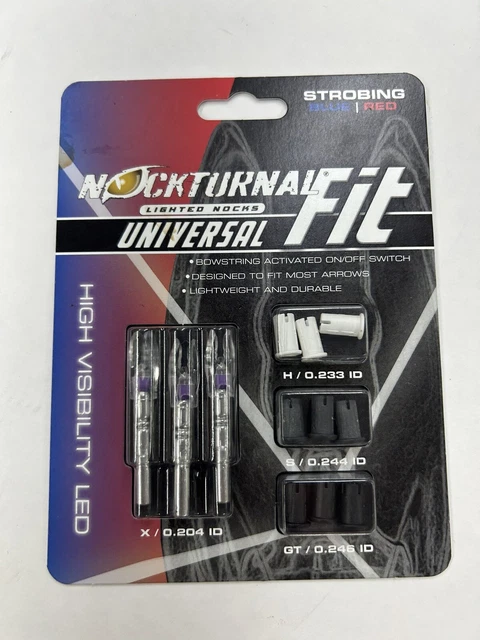Nockturnal Lighted Nocks Universal Fit - Bin Q-11