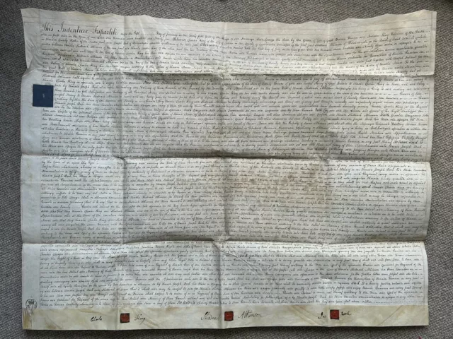 1795 mortgage property deeds for Botchardgate, Cumberland, Atkinson &￼ Beck