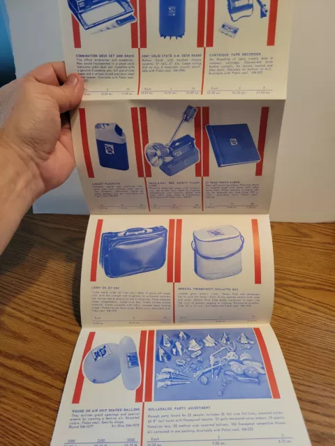 (VTG) 1960s 70s Pabst beer  promotional merchandise booklet PBR