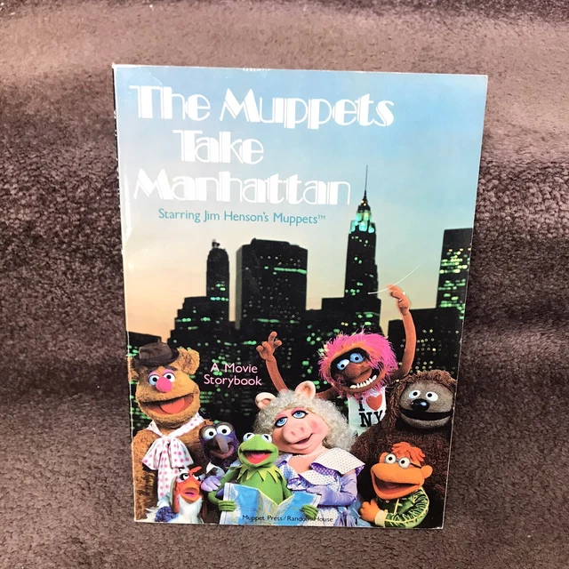 Muppet Random THE MUPPETS TAKE MANHATTAN Movie Storybook Random House Vintage £5.53 ...
