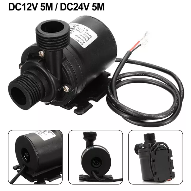 High Pressure Self-Suction Water Pump 12V24V 800L/H for Ponds and Tanks