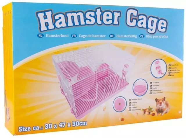 Haustier Hamsterkäfig Fütterungslebensraum Tragbare Germäuse Mäuse Zuhause Maushaus