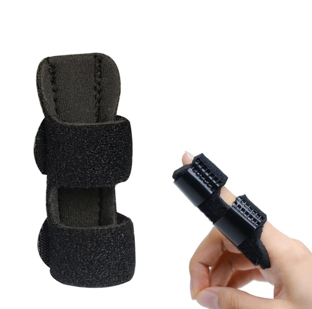 LOZTBUE 10 pezzi stecche per dita piccole stecche per dita a grilletto stecche per dita cinturino per bendaggio dito regolabile velcro protezione dito medio dito indice dito anulare osteoartrite