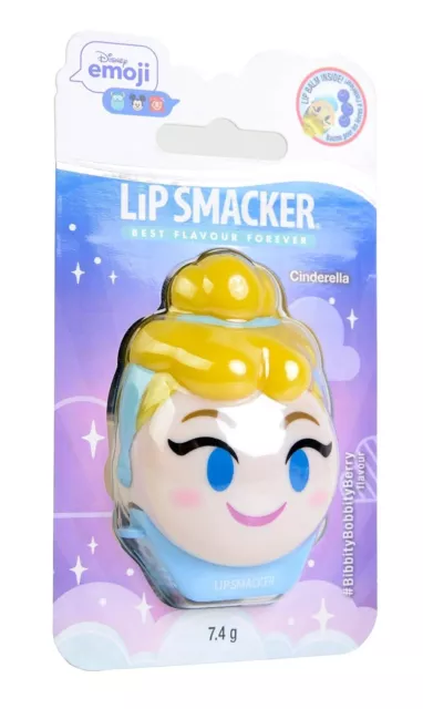 2x Lippenstift Disney Prinzessin Aschenputtel Emoji Lippenbalsam BibbityBobbityBerry Fla 2