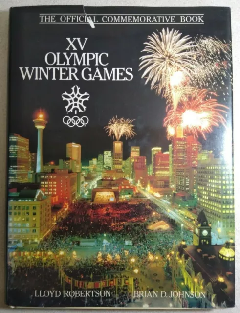 XV Olympic Winter Games Official Commemorative Book - Robertson/Johnson - HC