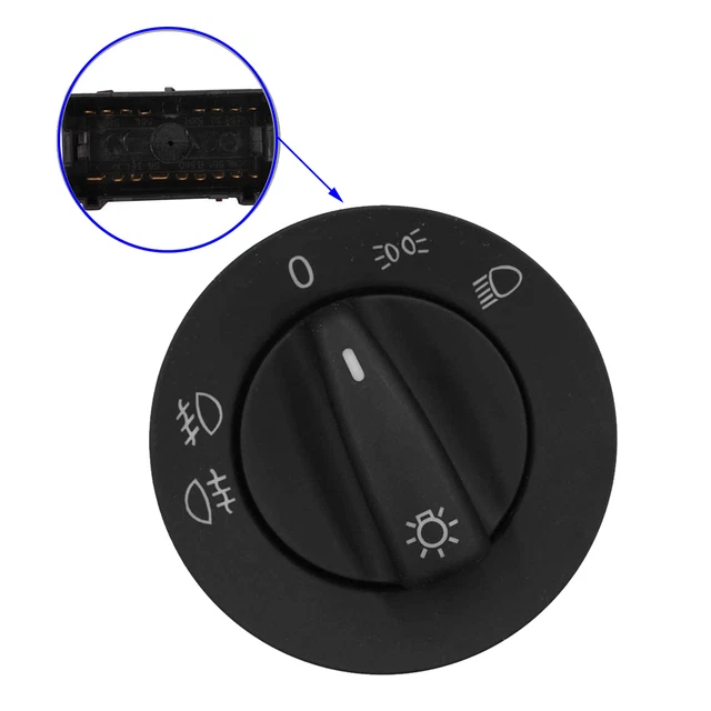 Interrupteur De Phare Pour VW T4 1990-2004 - Référence 357941531, Compatible Avec De Nombreuses Marques