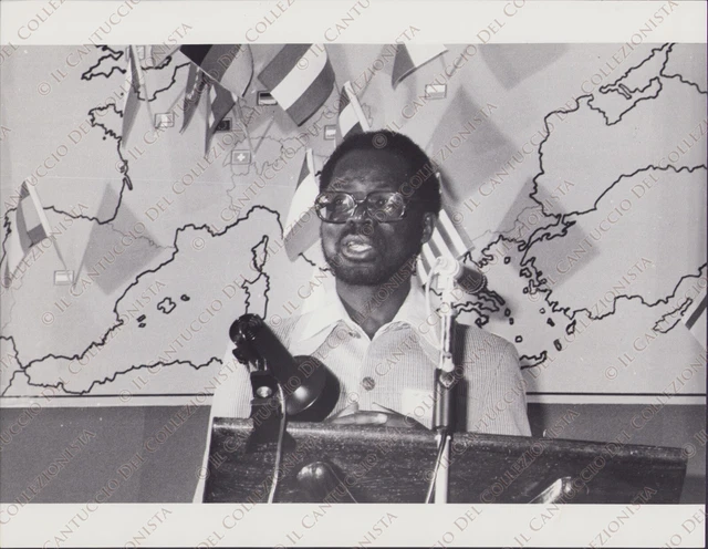 1980 MILANO Masamba ma Polo Convegno Politica Familiare in Europa CISF Foto