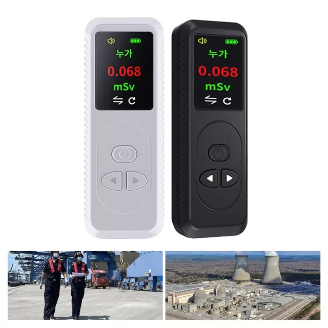 Compteur portable fiable tube Geiger détecteur de rayonnement nucléaire détec