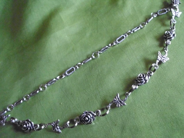 Sintege Dirndl Schmuck Set 4-tlg - Edelweiß Kette, Ohrringe, Haarreifen & Socken Für Oktoberfest