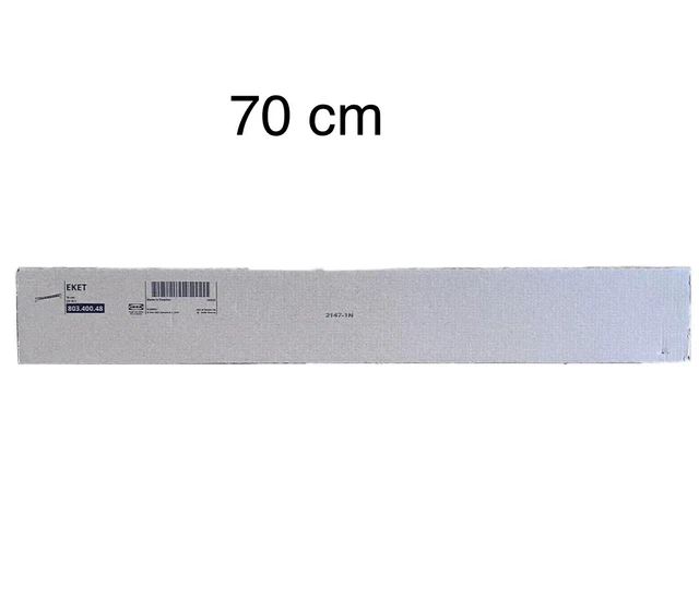 IKEA EKET SUSPENSION Rail Wall Mount on Wall Galvanized 70cm