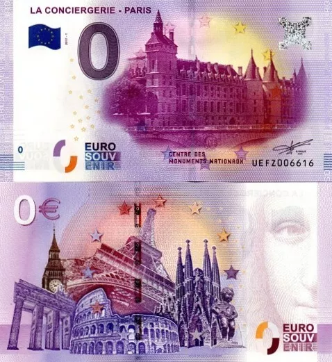 Billet 0 Euro - 2017-1 - La Conciergerie - Paris - Uefz006616