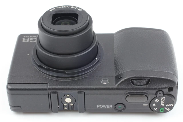 [Top MINT] RICOH GR DIGITAL II 10.1MP Digital Camera Black From JAPAN 5