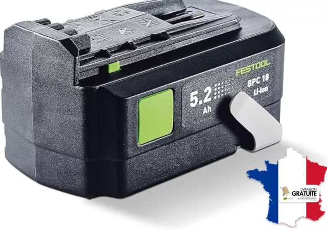 Batterie Festool 500435 BPC 18v 5.2 Ah li-ion