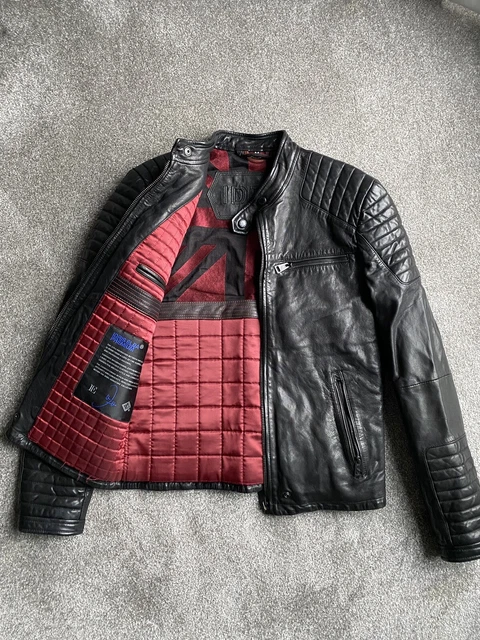Superdry idris elba leather jacket sale