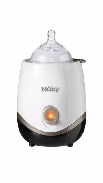 Nuby Natural Touch elektrische Flaschen- und Lebensmittelwärmer, weiß