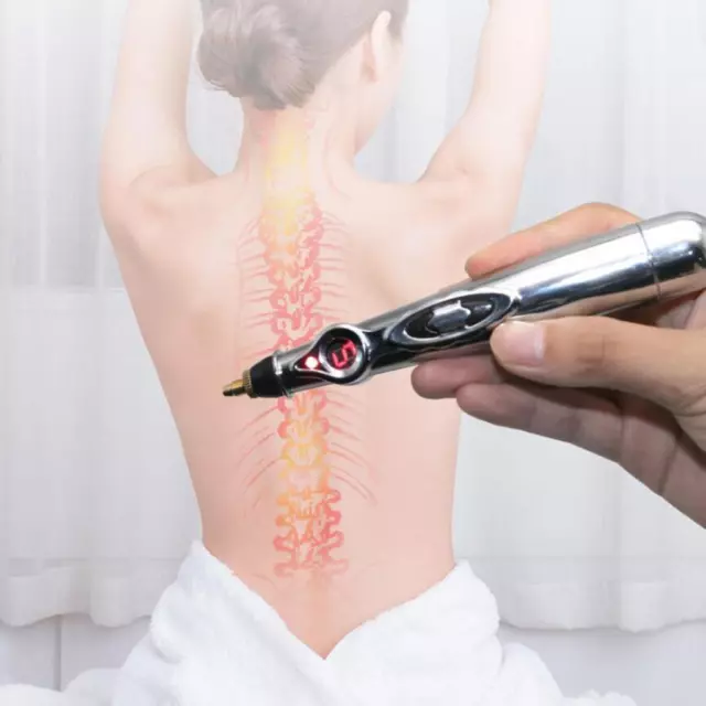 Stylo énergétique d'acupuncture avec tête de Massage électrique méridien