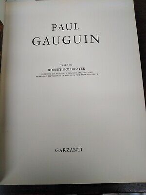 Libro Gauguin Testo Di Robert Goldwater 