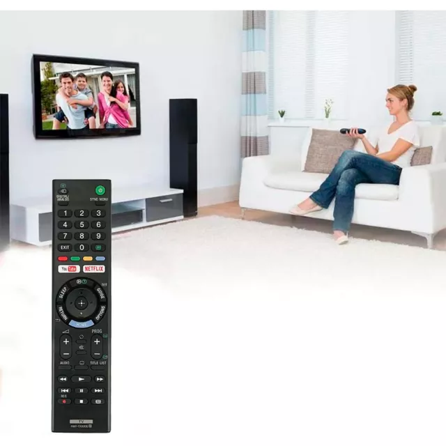 MANDO A DISTANCIA para SONY COMPATIBLE TELEVISION SMART TV NETFLIX YOUTUBE DIY 2