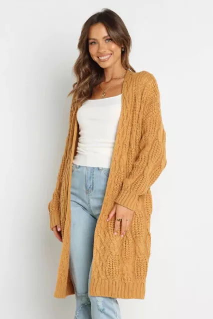 Petal & Pup Cardigan Sweater for Women - Long Open Front - Toledo