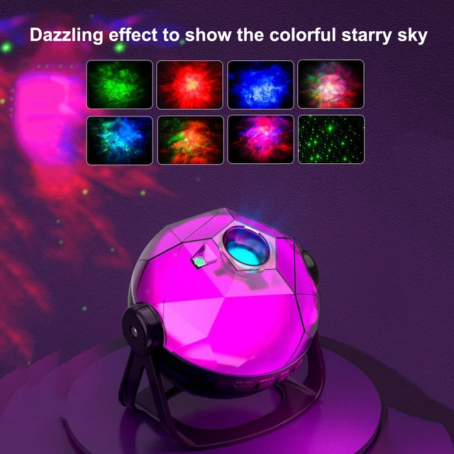 LED Starry Sky Projector Star Night Light Sleep Romantic Room Decoration Lamp