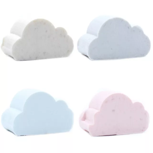 Pack Of 10 Small Cloud Shaped Guest Soaps - 20g Each Bar - Travel Hotel B&B