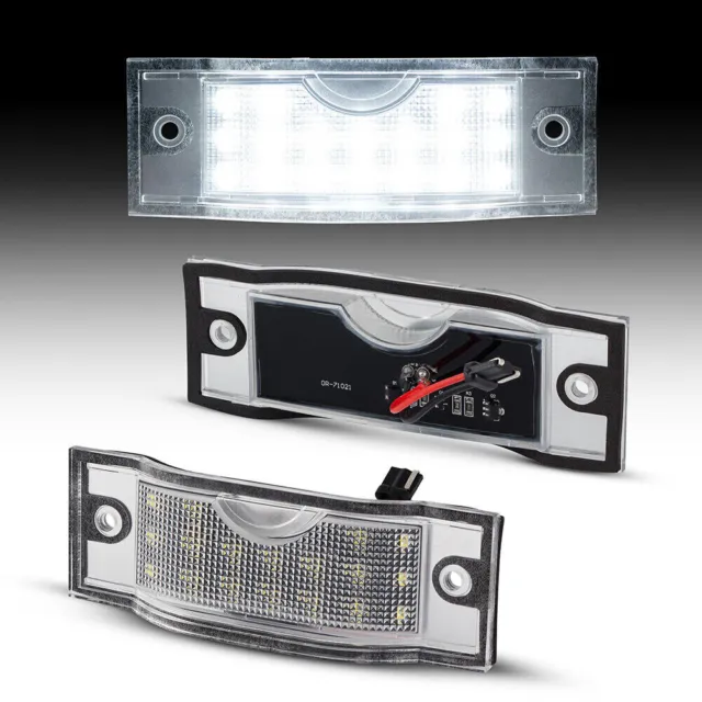 Illuminazione targa led adatta per Nissan NV300|Tipo E82|dal 2016|porta a battente