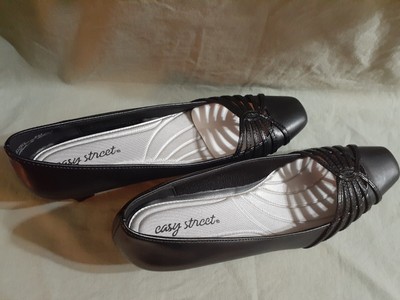 Easy Street Women's Waive Dress Pump Black Size 8M