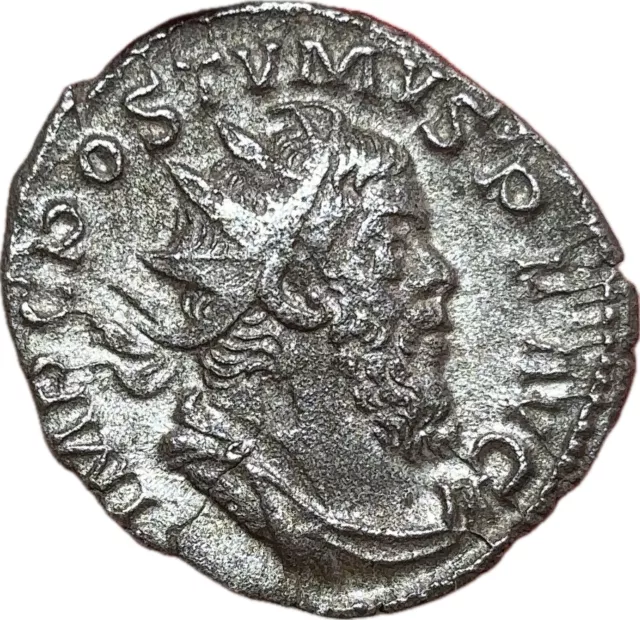 Postumus Antoninianus. Cologne, AD 262. Ancient Roman Coin