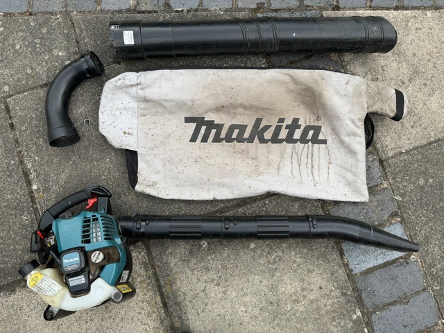 MAKITA BHX2501 PETROL Garden Leaf Blower Vacuum Kit Waste Bucket 248.99 PicClick UK
